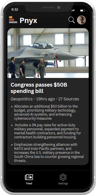 screenshot of article card