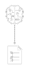 graphic of information directly going to brain